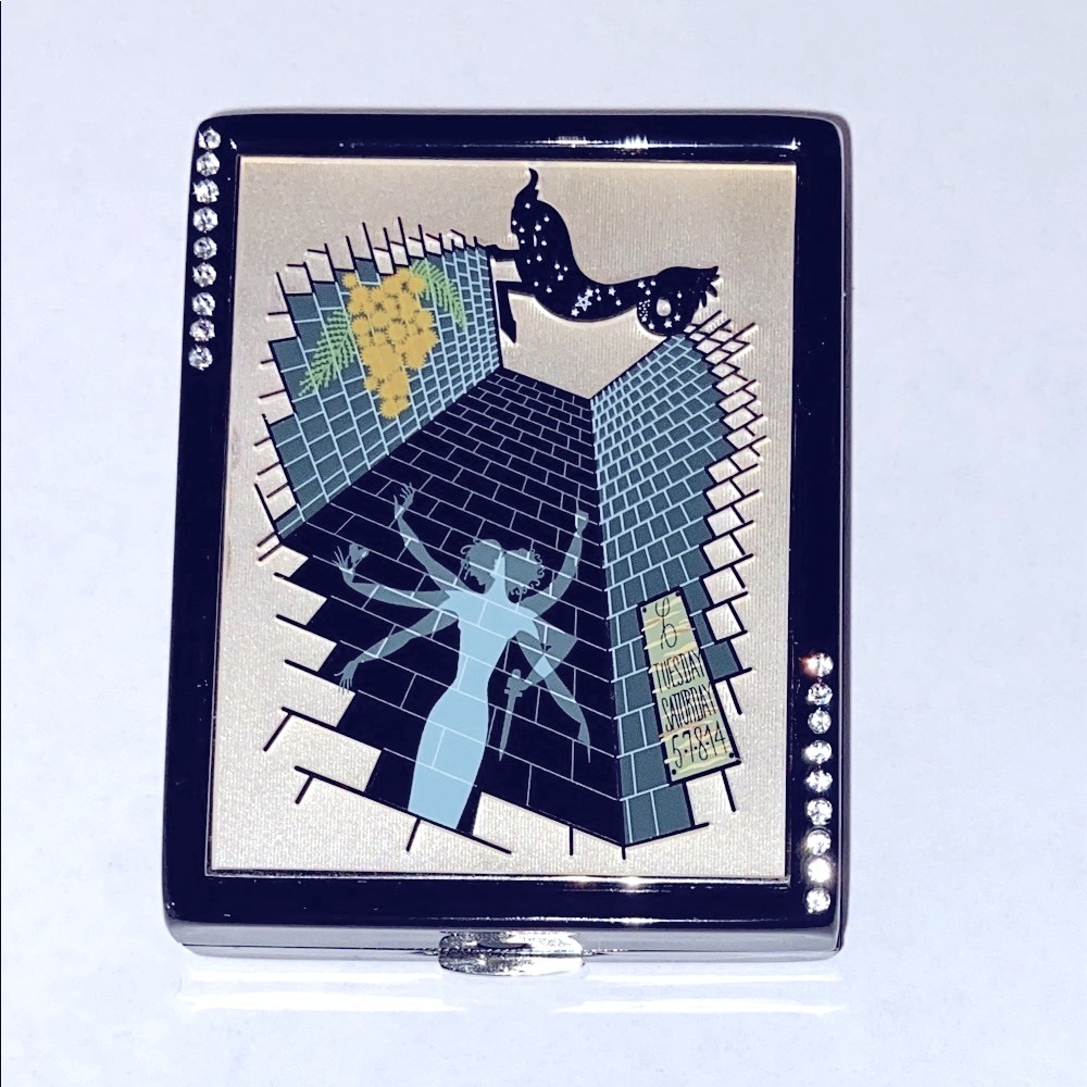 Estee Lauder Collectible Compact 2004 Zodiac Erte "Capricorn" Mint Condition